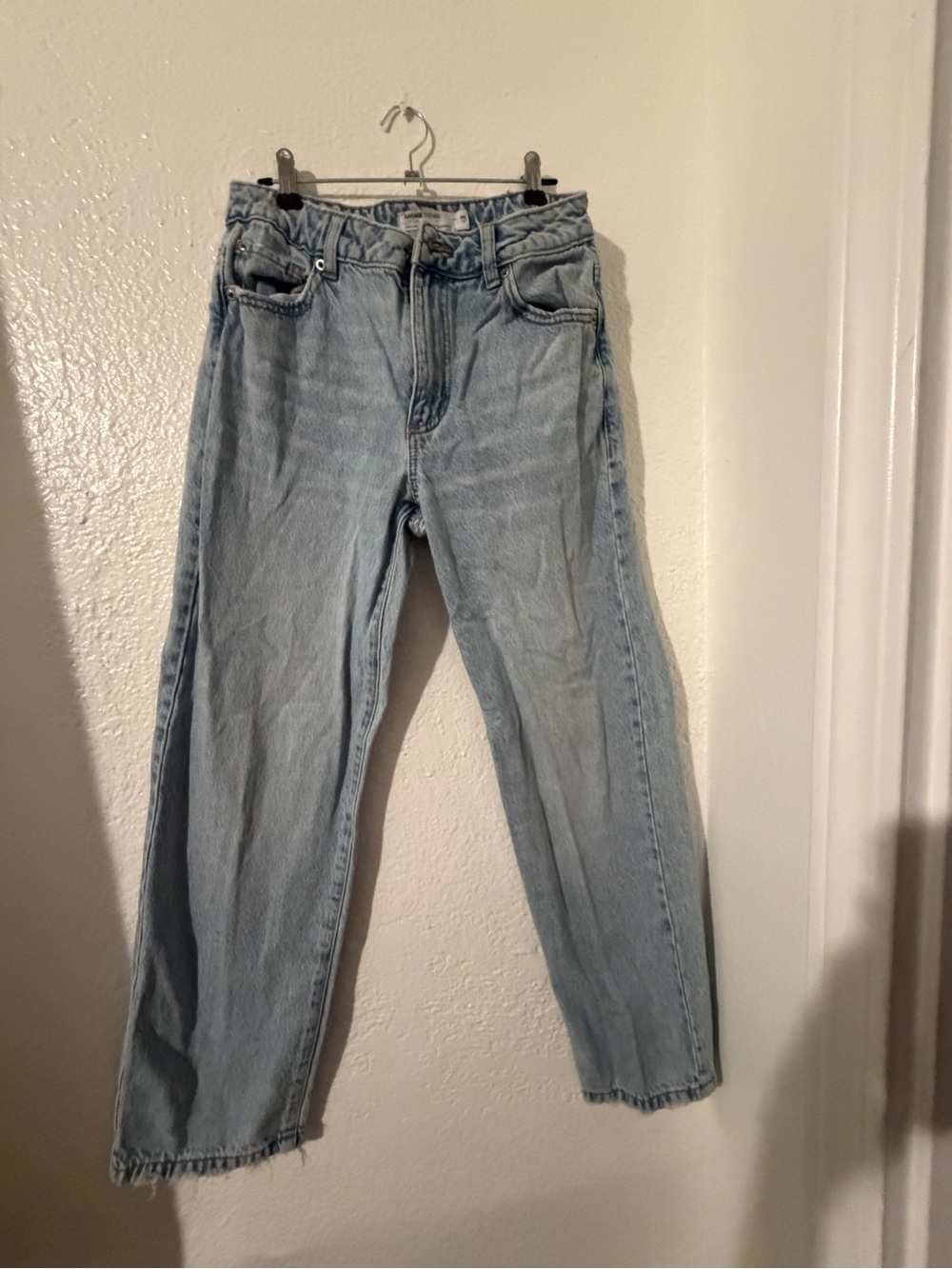garage Light Blue Women's Vintage Straight